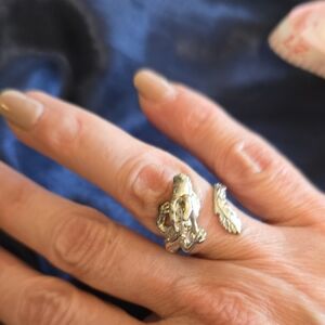 Silver Dragon Wrap Ring